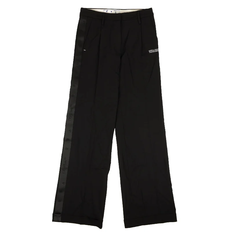 Black Formal Dress Pants Formal Linen Trousers