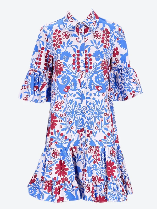 Choux dress Crew Neckline Sporty