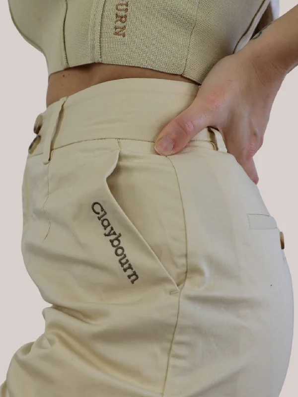Claybourn Wide Leg Pants Fashionable Button-Up Pants