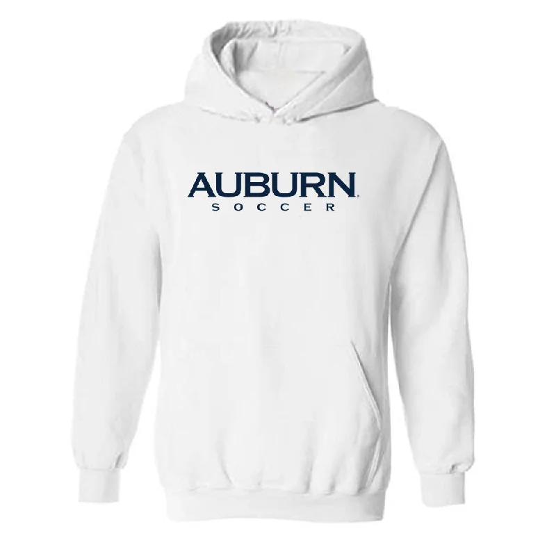 Auburn - NCAA Women's Soccer : Neve Renwick - Classic Shersey Hooded Sweatshirt Hoodie with Hem Embroidery Detailed Premium