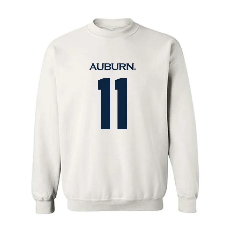 Auburn - NCAA Women's Soccer : Neve Renwick - Replica Shersey Crewneck Sweatshirt Hoodie with Full-Zip Functional Layering
