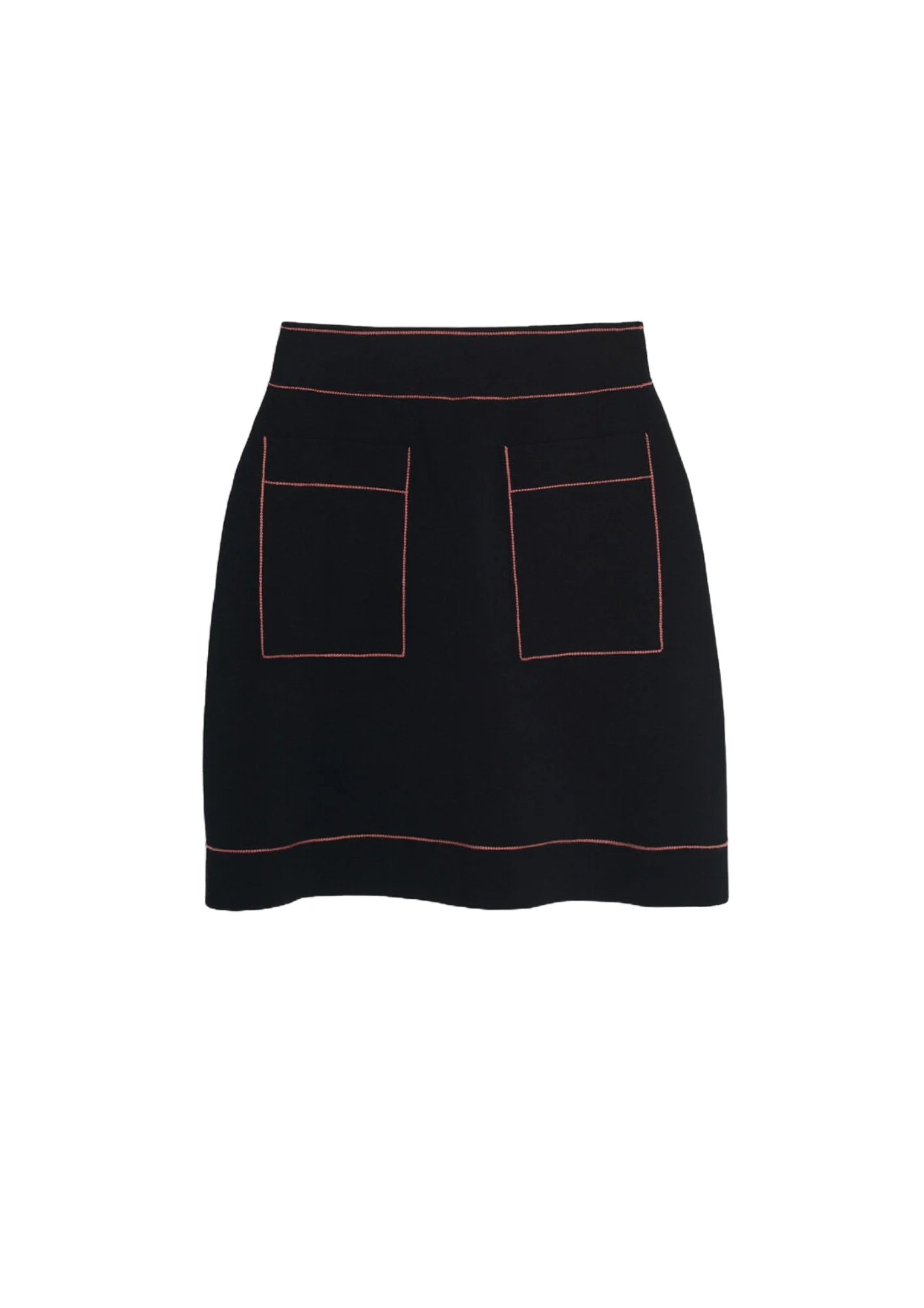 ELANNA SHORT KNITTED SKIRT corduroy skirt cozy