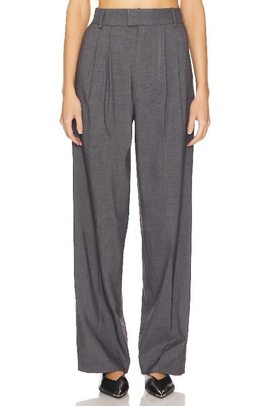 Margiela Pant In Grey High-Waist Jeans