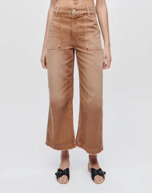 Baker Pant In Travertino Relaxed Fit Trousers