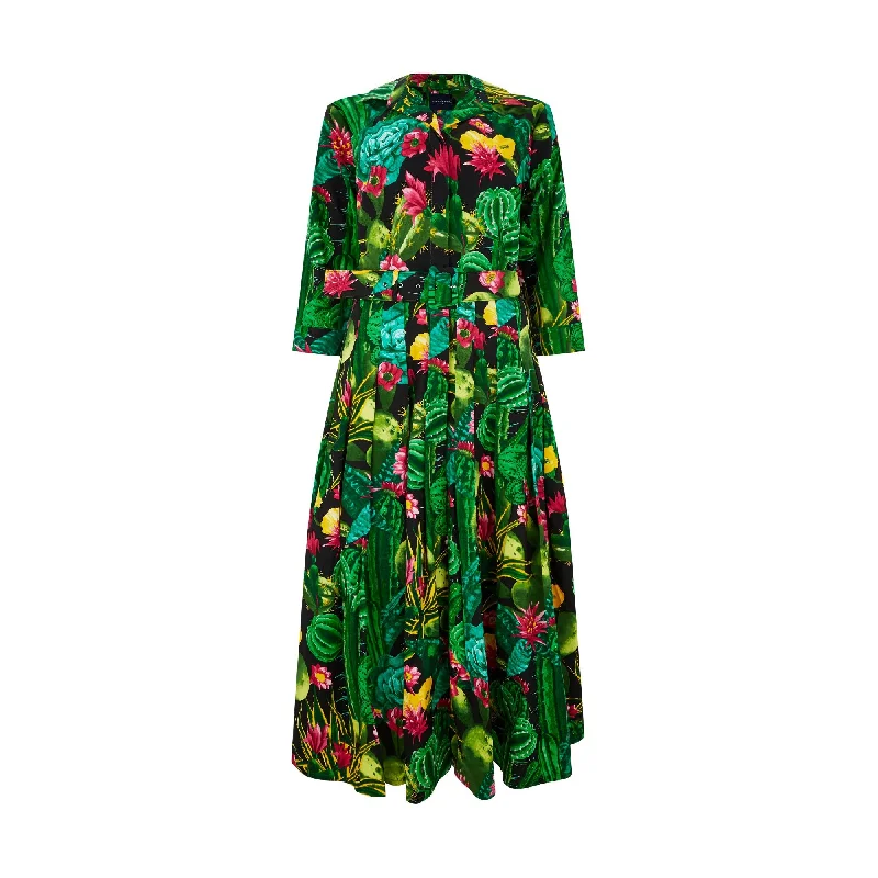 Audrey Tropical Cactus Dress Tunics Versatile all-occasion