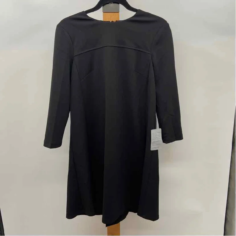 Donna Morgan Women's Size 2 Black Solid Dress Tunics Chic fashionable
