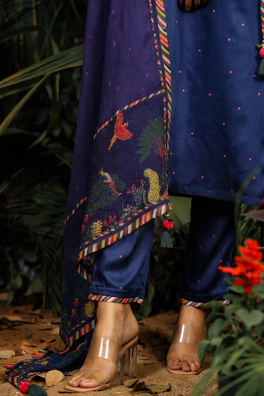 Nihal Pants Fashionable Button-Up Pants
