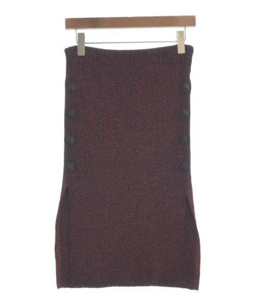 CEDRIC CHARLIER Long/Maxi length skirts linen skirt airy