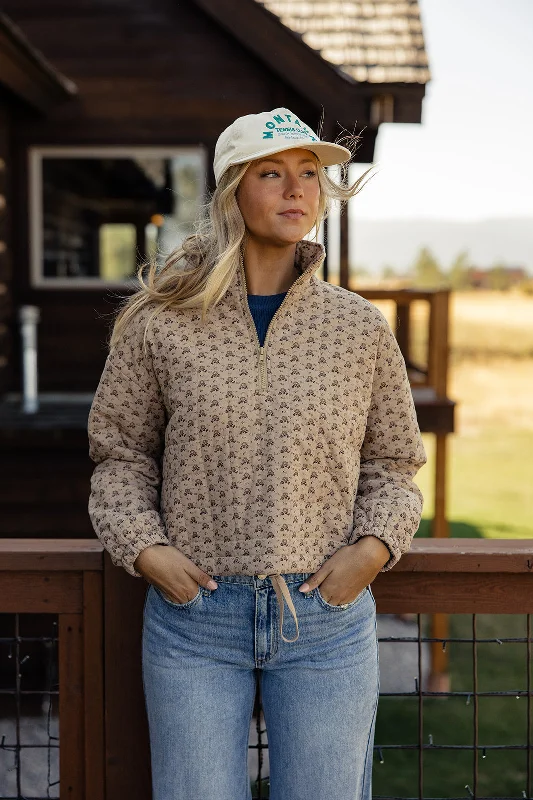 Carry On Quilted Pullover Boat Neck Sweater
