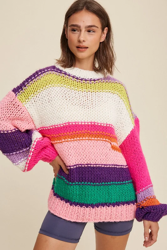 The Emberly Hand Crochet Sweater