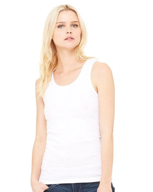 Bella + Canvas Ladies' Baby Rib Tank 1080 (Pack of 6) halter tank top