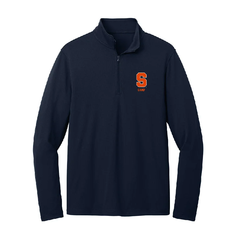 Syracuse - NCAA Women's Basketball : Dominique Camp - Lightweight Quarter Zip Jacket
