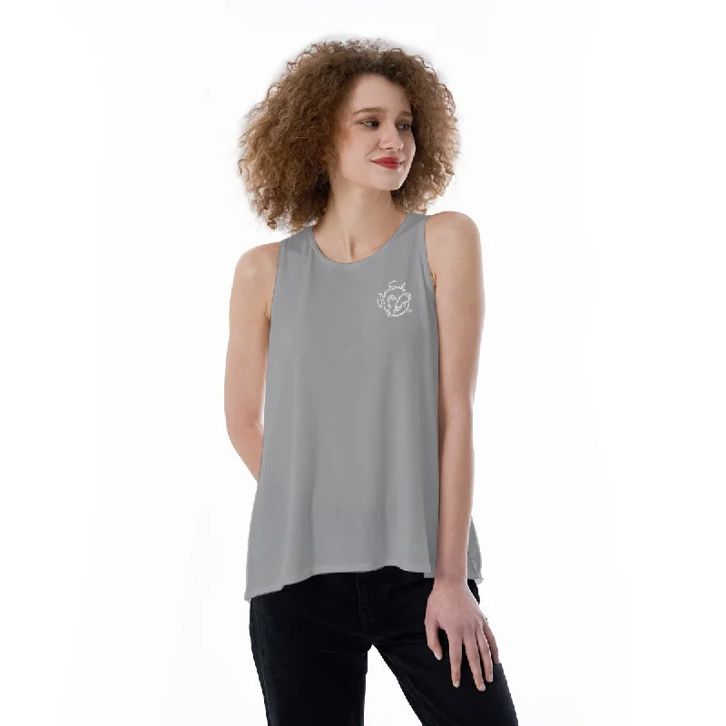 All-Over Print Women's Loose Tank Top low neck tank
