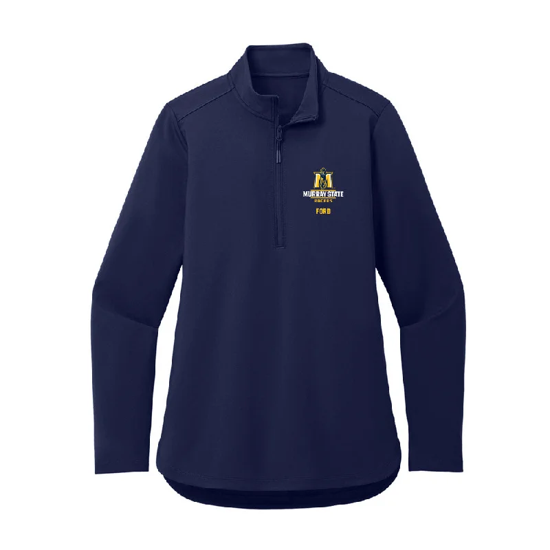 Murray State - NCAA Women's Basketball : Haven Ford - Women's Premium Quarter Zip Jacket
