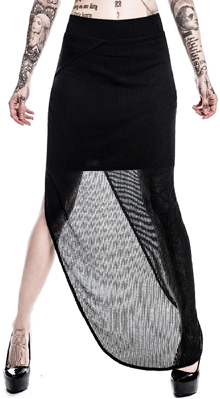 Killstar - Women's Black Net Skirt