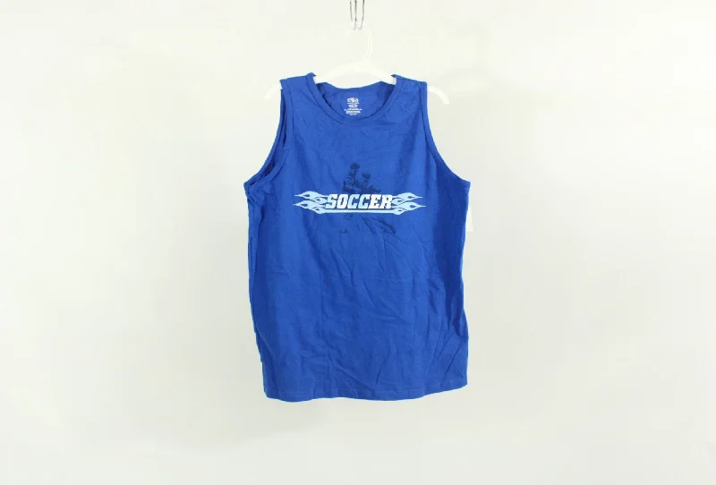 Athletic Works Soccer Tank Top | Size 16/18 white tank top