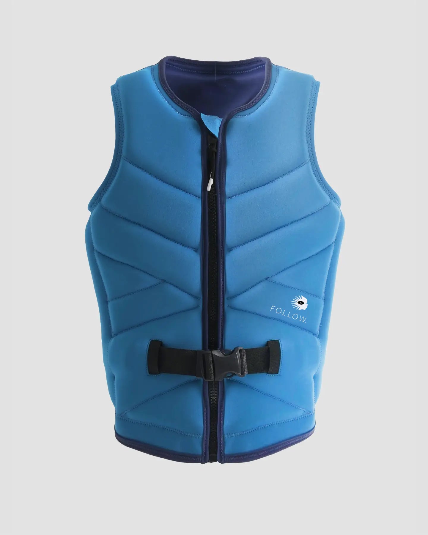 Follow Atlantis Life Jacket - Royal/Blue Toggled Jacket Drawstring Jacket Belted Jacket