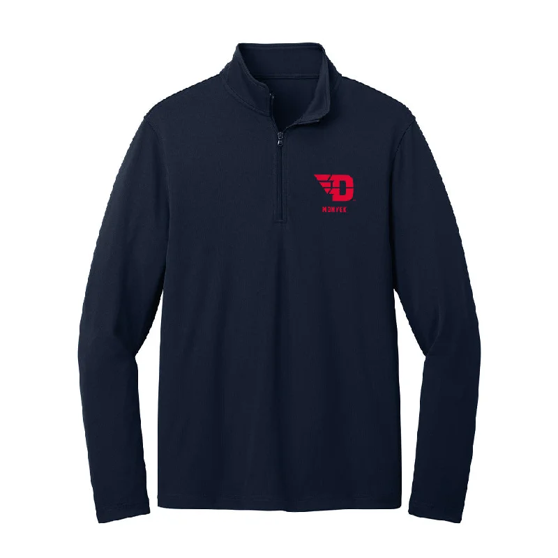 Dayton - NCAA Women's Basketball : Eleanor Monyek - Lightweight Quarter Zip Jacket