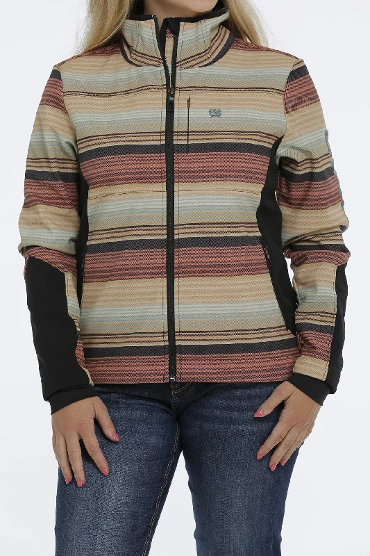 CINCH WOMEN'S BLANKET STRIPE BONDED JACKET Mesh Jacket Canvas Jacket Denim Jacket