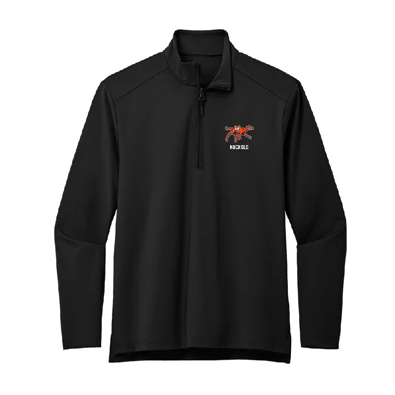 Campbell - NCAA Women's Basketball : Logan Nuckols - Premium Quarter Zip Jacket