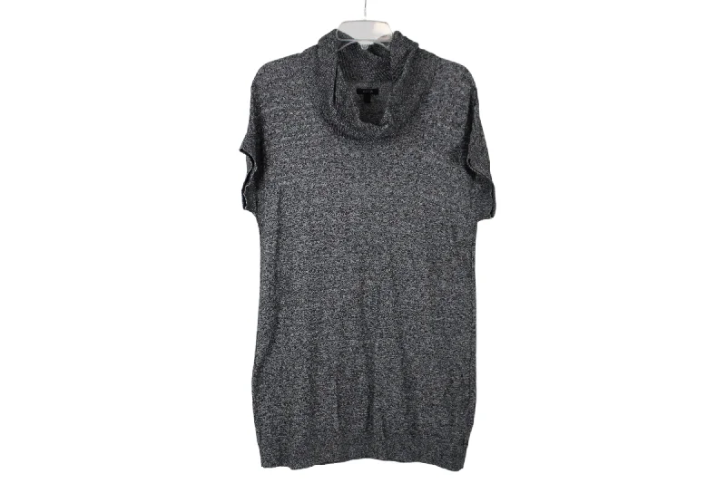 APT.9 Gray Knit Sweater Dress | M Terry Terry Cloth Terry Knit