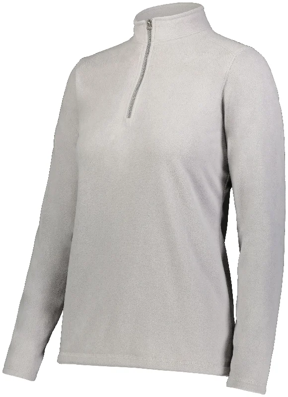 Augusta Sportswear Ladies Micro-Lite Fleece 1/4 Zip Pullover Solo Sleeve Pullover