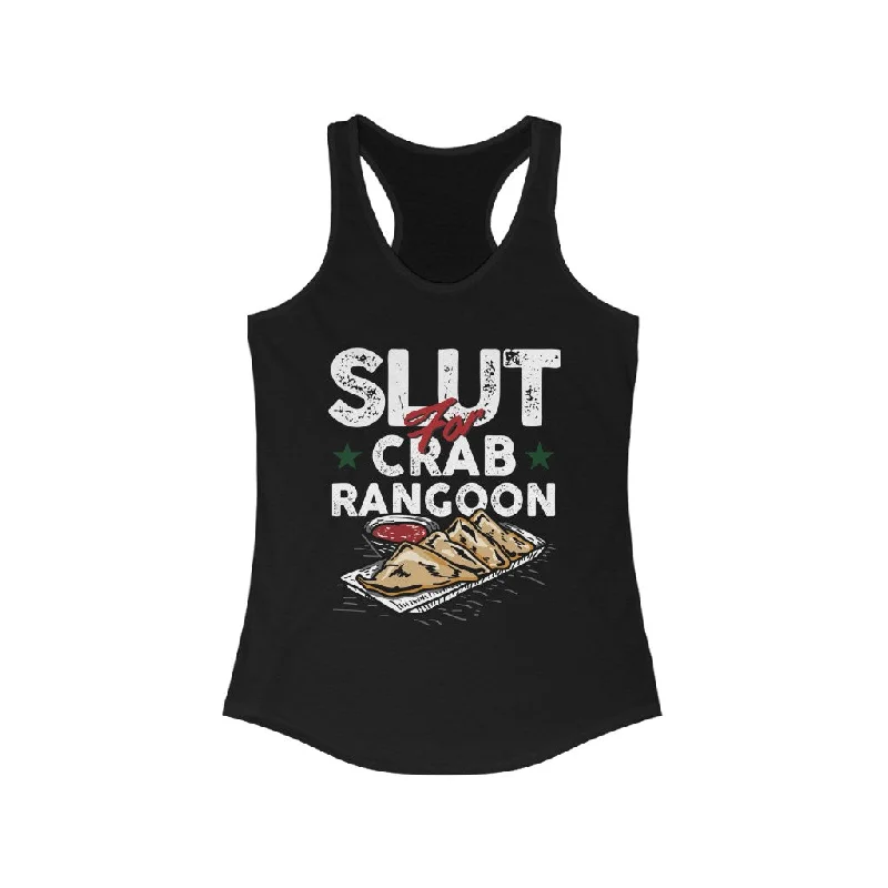 Mike Sorrentino Slut for Crab Rangoon Womens Tank