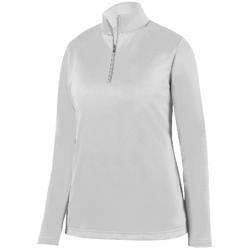 Augusta Sportswear Ladies Wicking Fleece Pullover Short Sleeve Top
