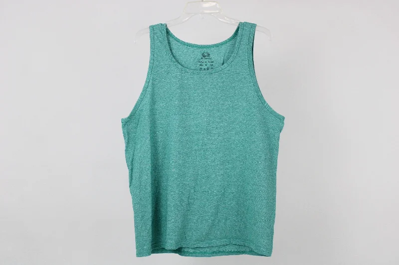 Fruit Of The Loom Blue Tank | M bright tank top