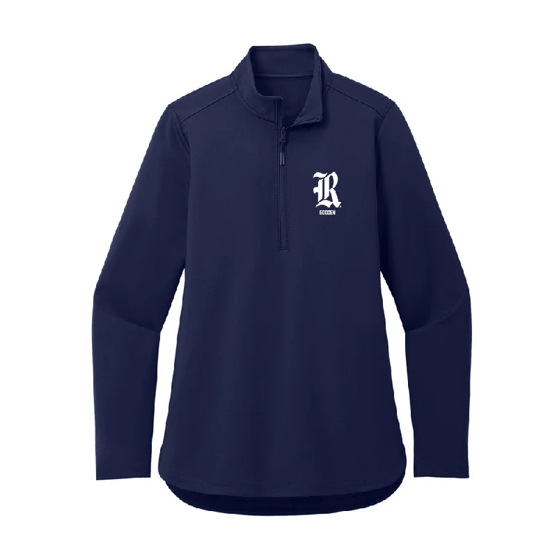 Rice - NCAA Women's Basketball : Trinity Gooden - Women's Premium Quarter Zip Jacket