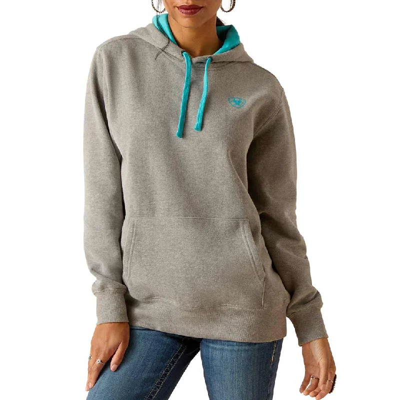 Ariat Women's Equipment Pullover Hoodie Bolero Style Sweater