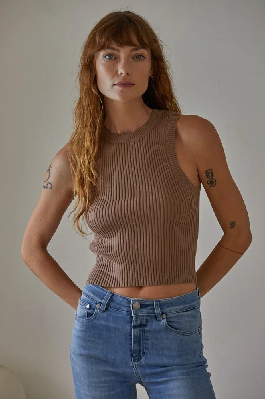 The Sawyer Crop Sweater Top
