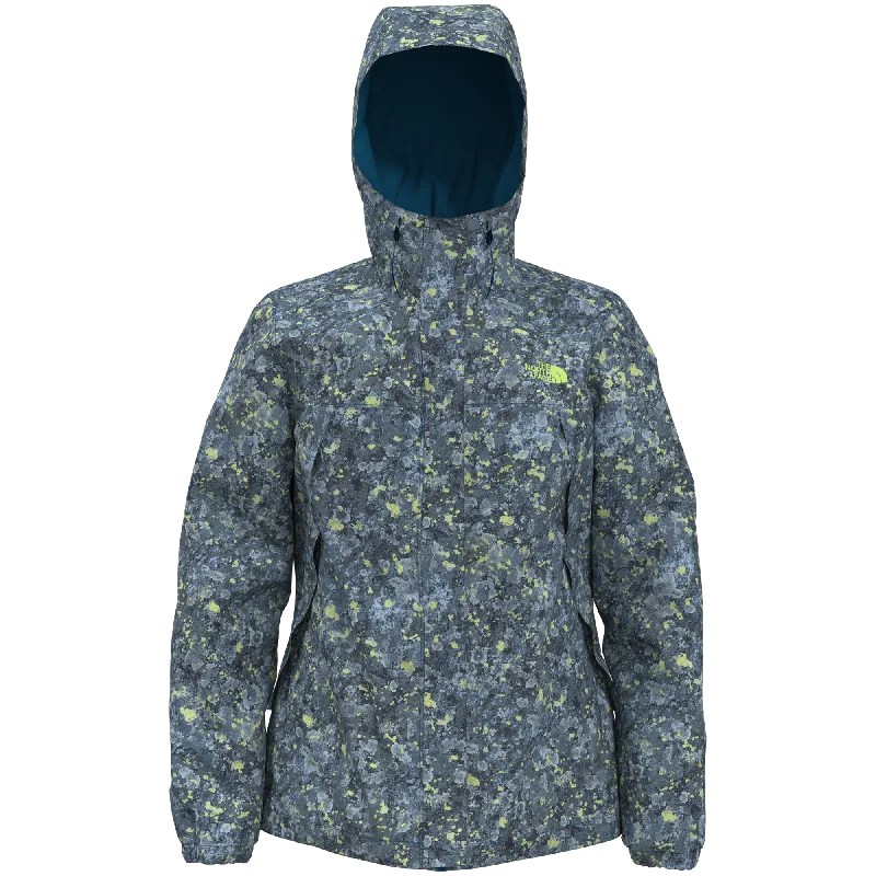 The North Face Womens Printed Antora Jacket Rayon Fabric Velvet Fabric Corduroy Fabric