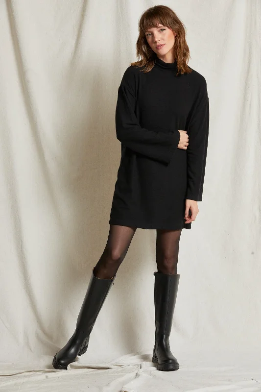 Anette Sweater Mini Dress Neon Metallic Matte