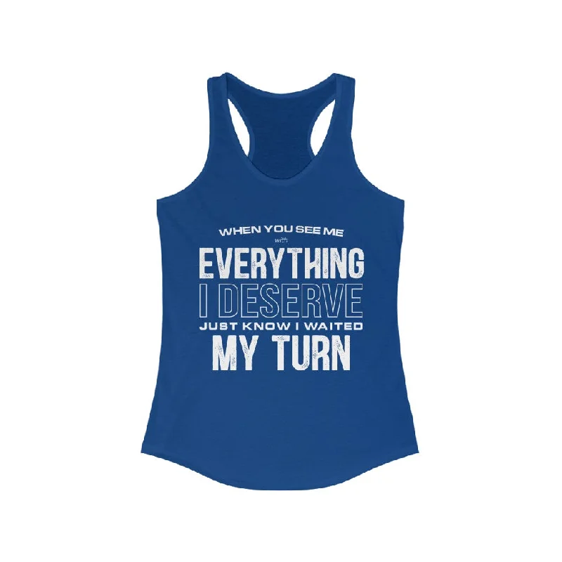 Mike Sorrentino Waited My Turn Womens Tank