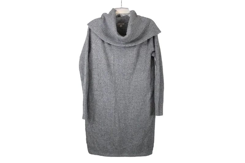 Merona Thick Knit Gray Sweater Dress | M Machine Wash Dry Clean Hand Wash