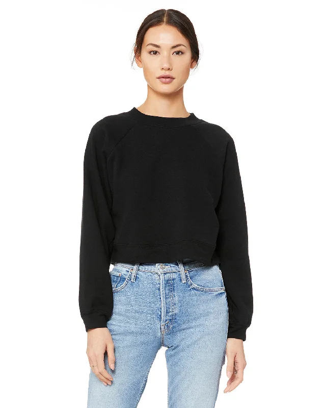 Bella+Canvas B7505 - Ladies Raglan Pullover Fleece Set Sleeve Pullover