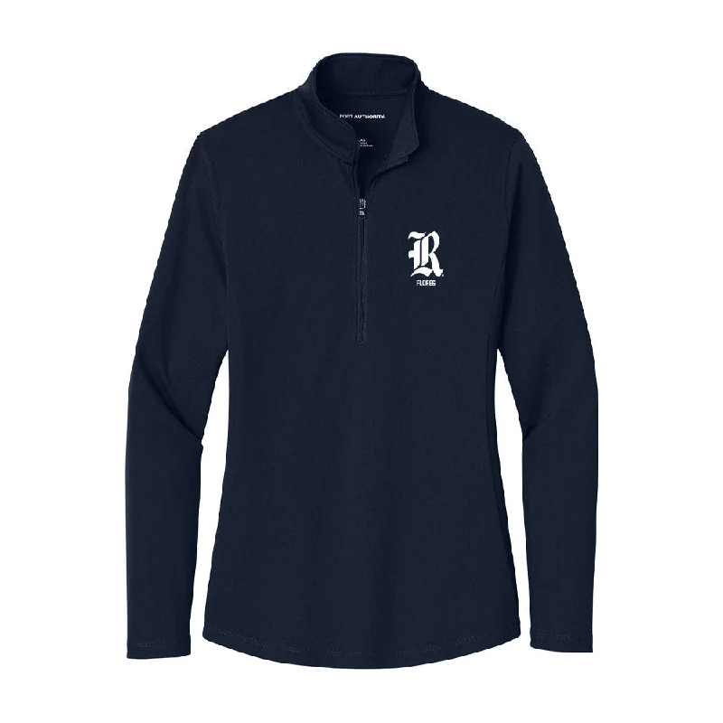 Rice - NCAA Women's Basketball : Victoria Flores - Women's Lightweight Quarter Zip Jacket