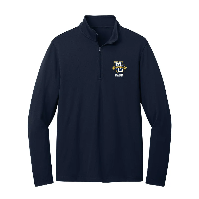 Marquette - NCAA Women's Basketball : Jaidynn Mason - Lightweight Quarter Zip Jacket