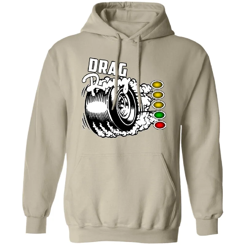 Drag Racing Pullover Hoodie Cashmere Luxurious Pullover