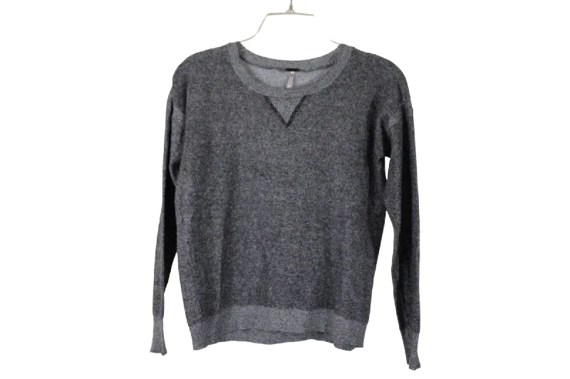 Poof! Gray Sweater | S Knit Fabric Woven Fabric Fleece Fabric