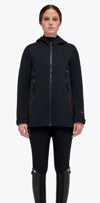 Cavalleria Toscana R-EVO 3-Way Hooded Waterproof Jacket w/ Insulated Liner Notch Collar Peter Pan Collar Cowl Neck