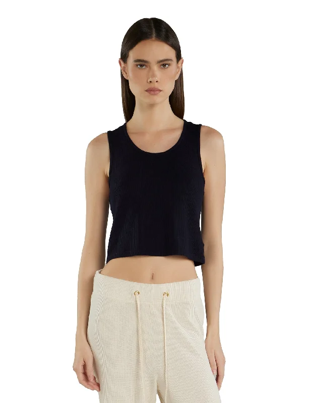 Talya Crop Tank flirty tank top