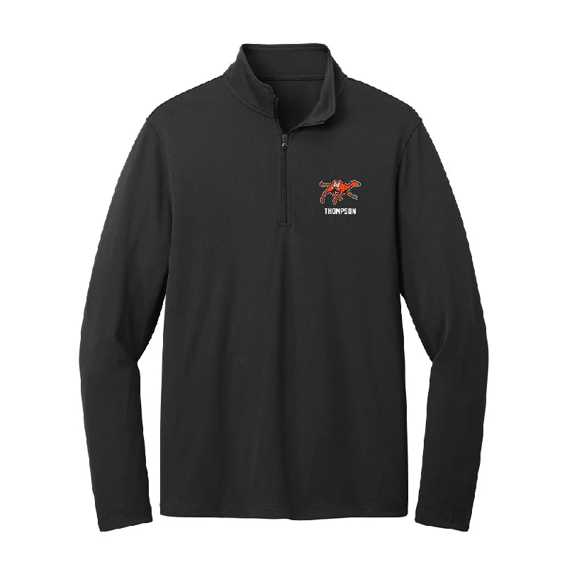 Campbell - NCAA Women's Basketball : Emerson Thompson - Lightweight Quarter Zip Jacket