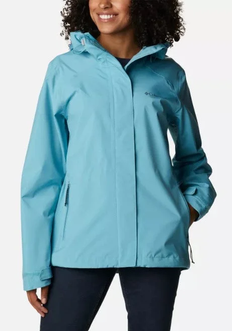 Columbia Womens Earth Explorer Waterproof Shell Jacket Print Jacket Jacquard Jacket Embroidered Jacket