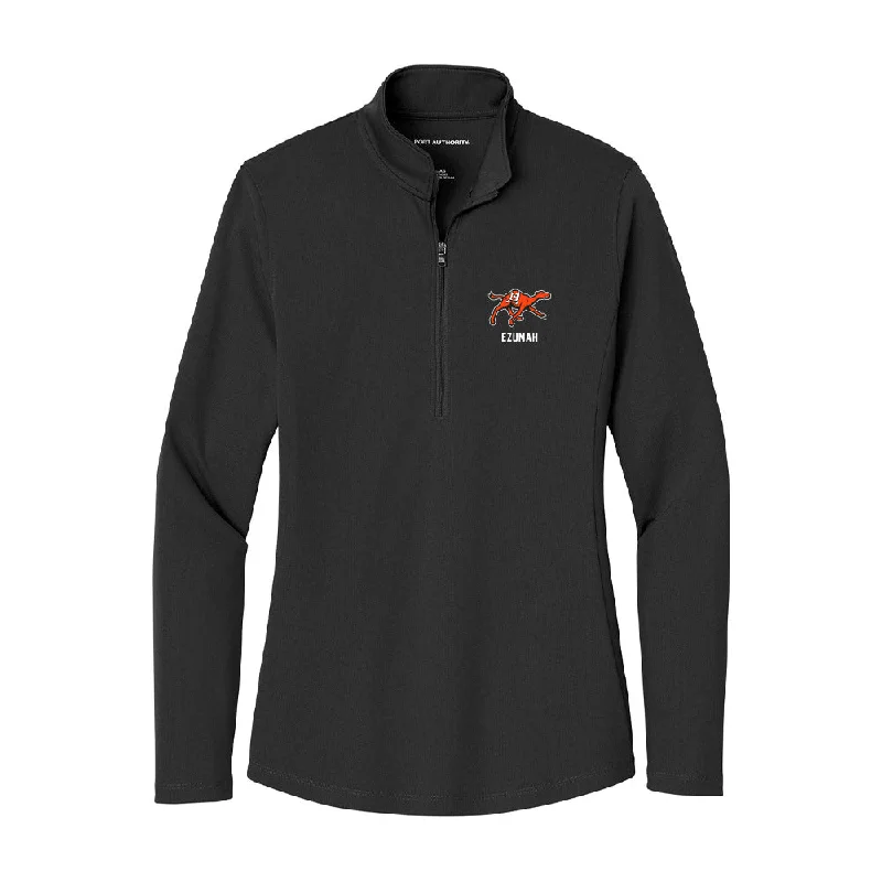 Campbell - NCAA Women's Basketball : Christabel Ezumah - Women's Lightweight Quarter Zip Jacket
