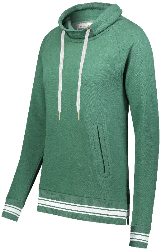 DarkGreenHeatherWhite