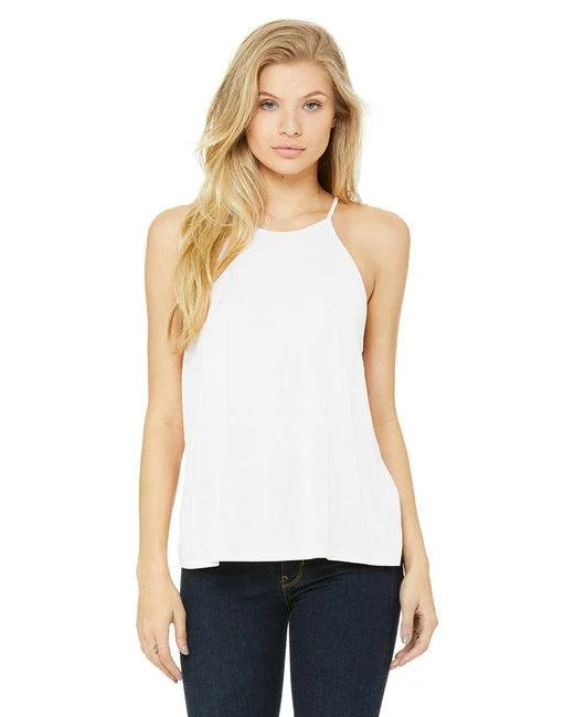 Bella + Canvas Ladies' Flowy High Neck Tank 8809 cotton tank top