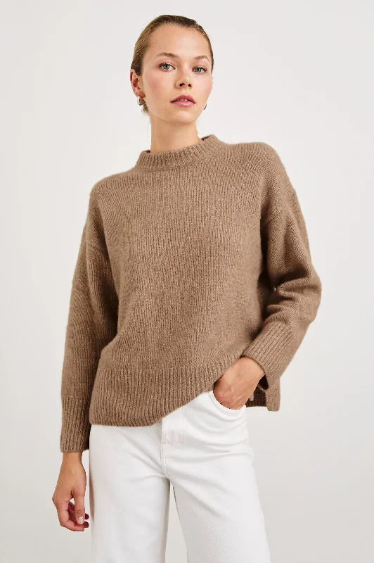 MIRANDA SWEATER - OATMEAL Stylish Fashionable Trendy