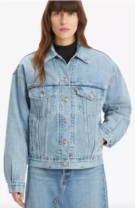 Levi's Premium - 3 In 1 90's Sherpa Trucker Jacket Insulated Jacket Fitted Jacket Loose Jacket